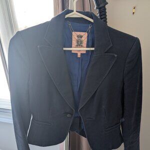 Juicy Couture Women’s Blazer – Dark Blue Size S